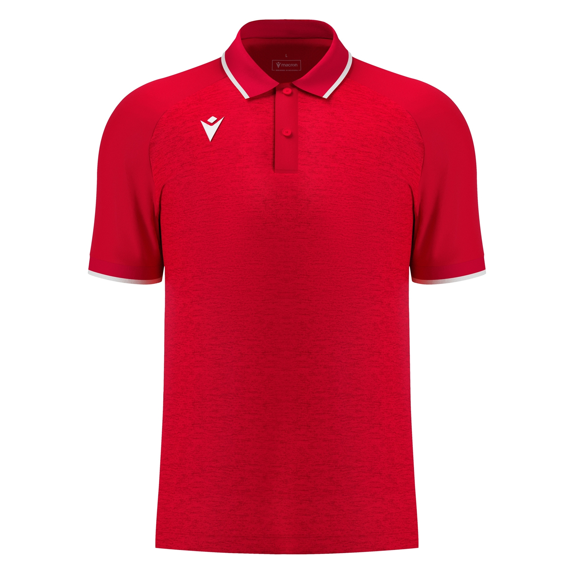 Macron Aulos polo - rood