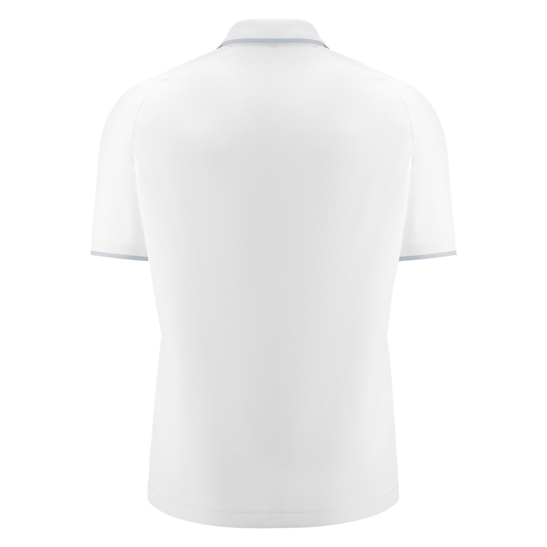 Macron Aulos polo - wit/zilver, foto 6 van 6