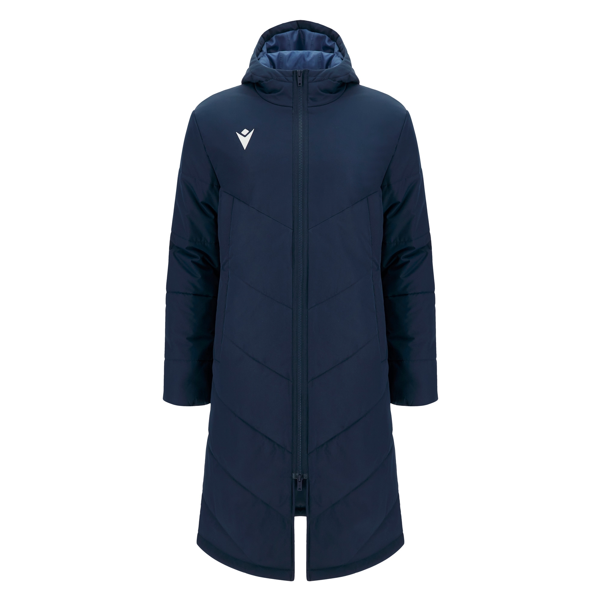 Macron Northland padded long jacket - navy