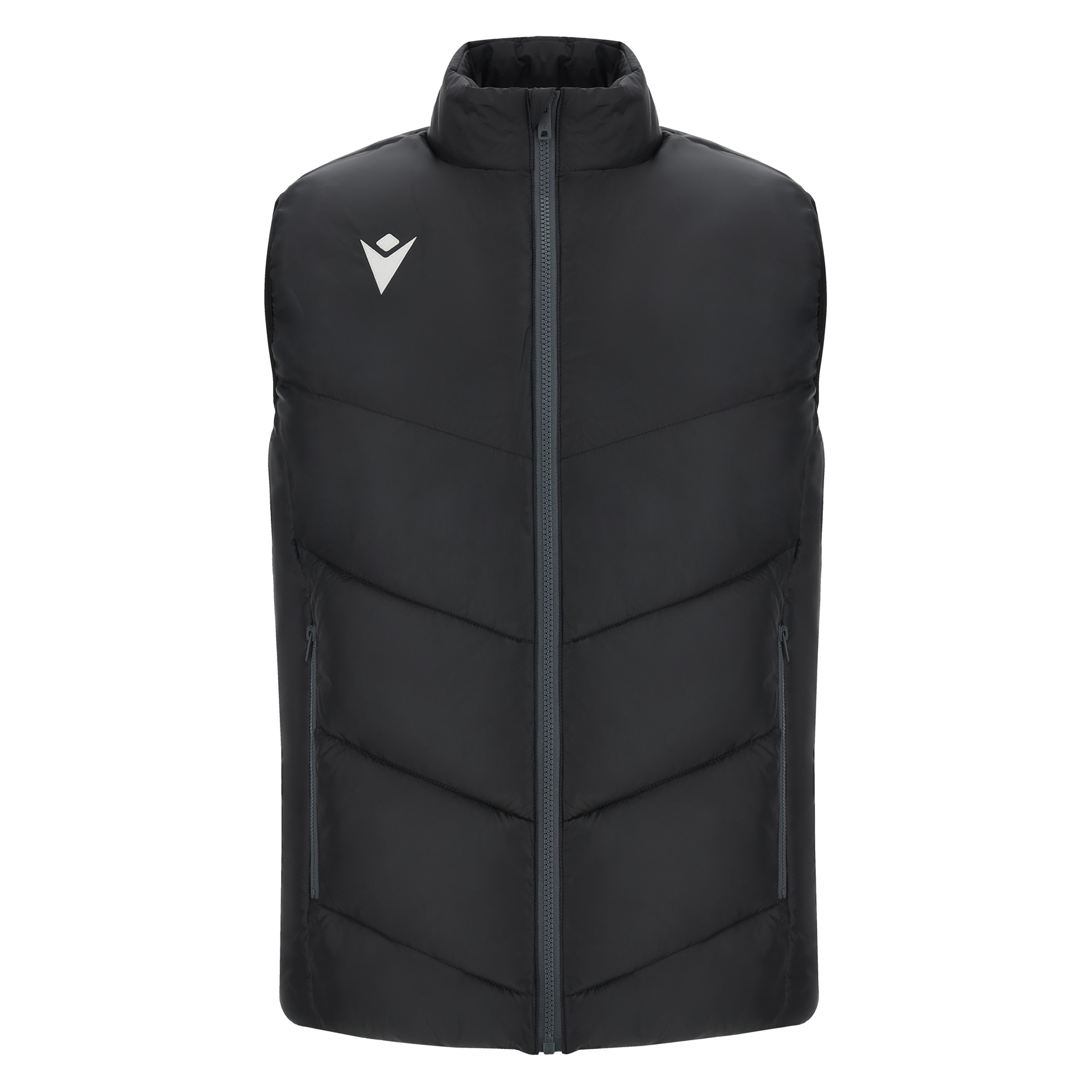 Macron Coldmire padded bodywarmer - zwart, foto 2 van 6