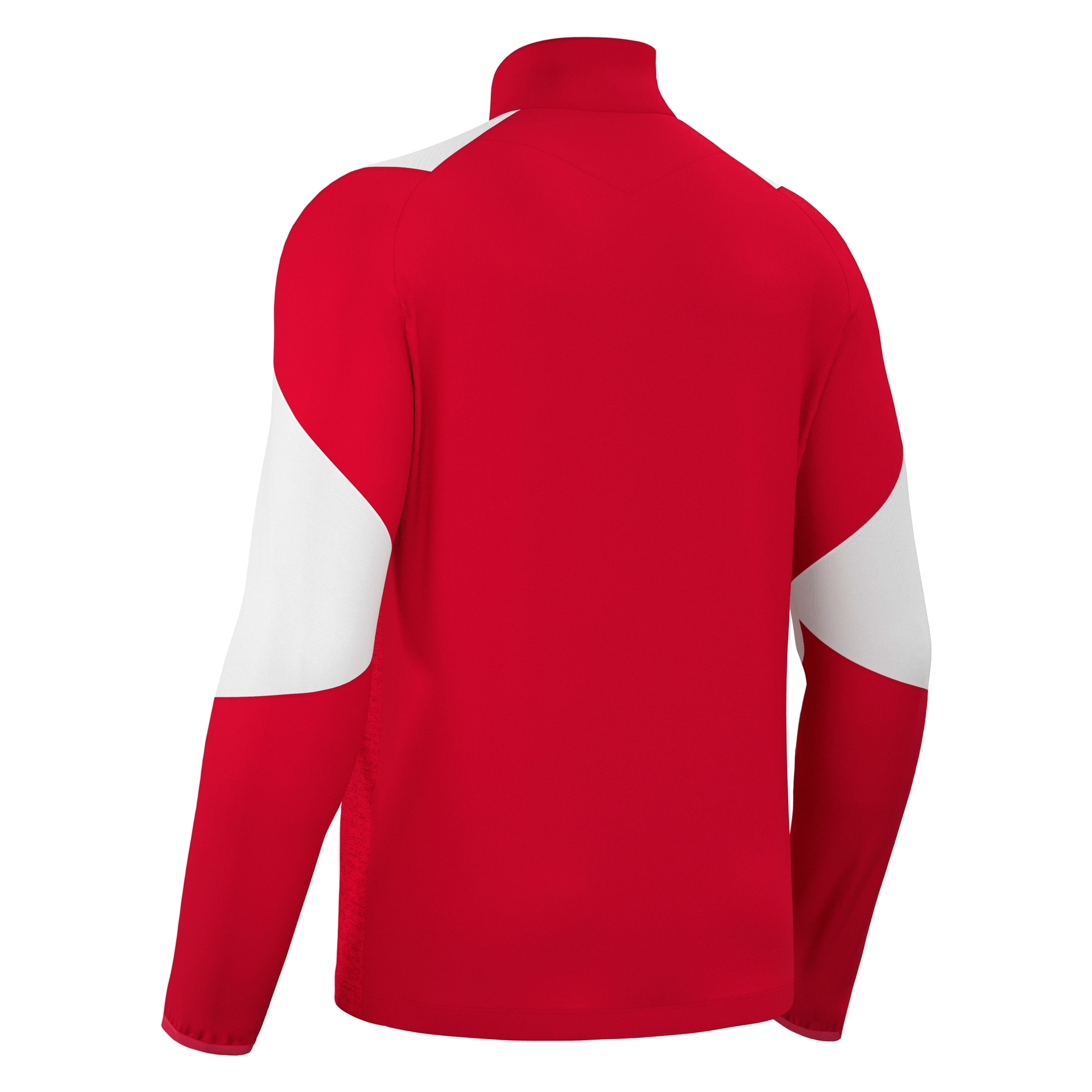 Macron Izel 1/4 Zip Top - rood/wit, foto 2 van 5