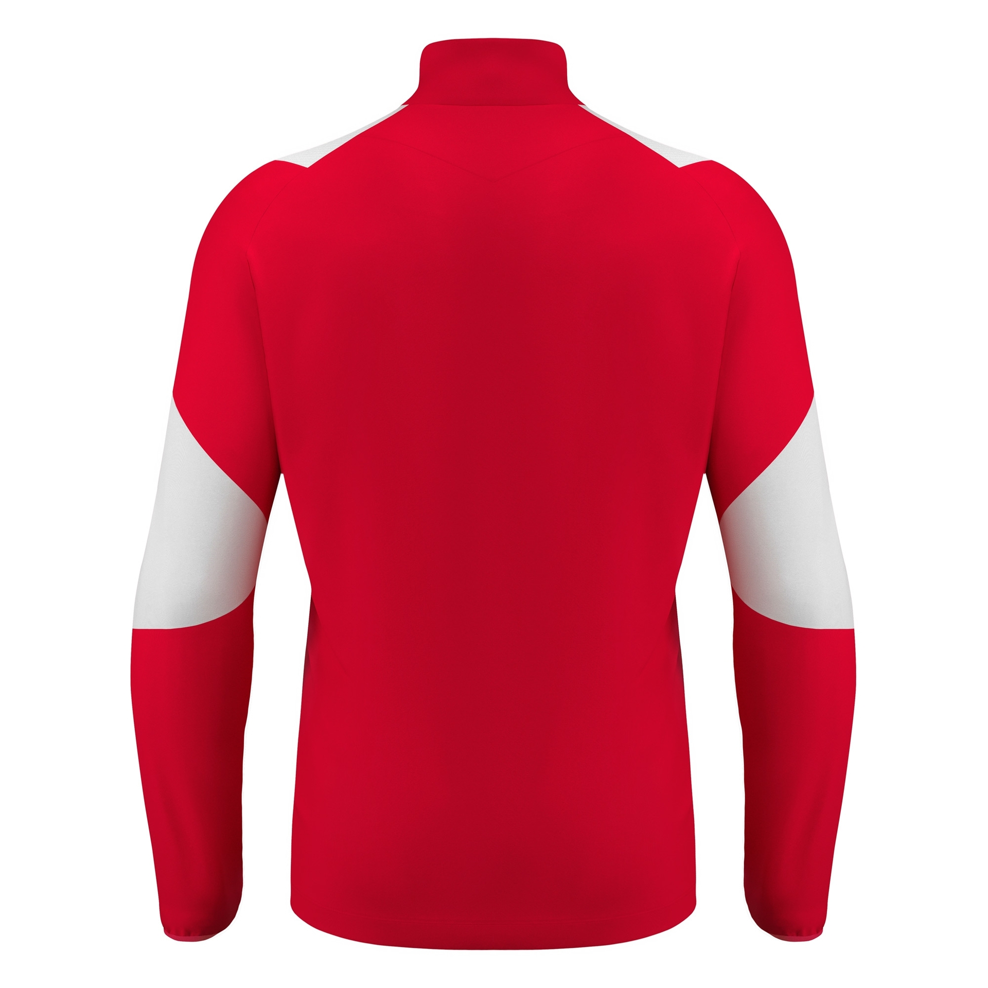 Macron Izel 1/4 Zip Top - rood/wit, foto 5 van 5