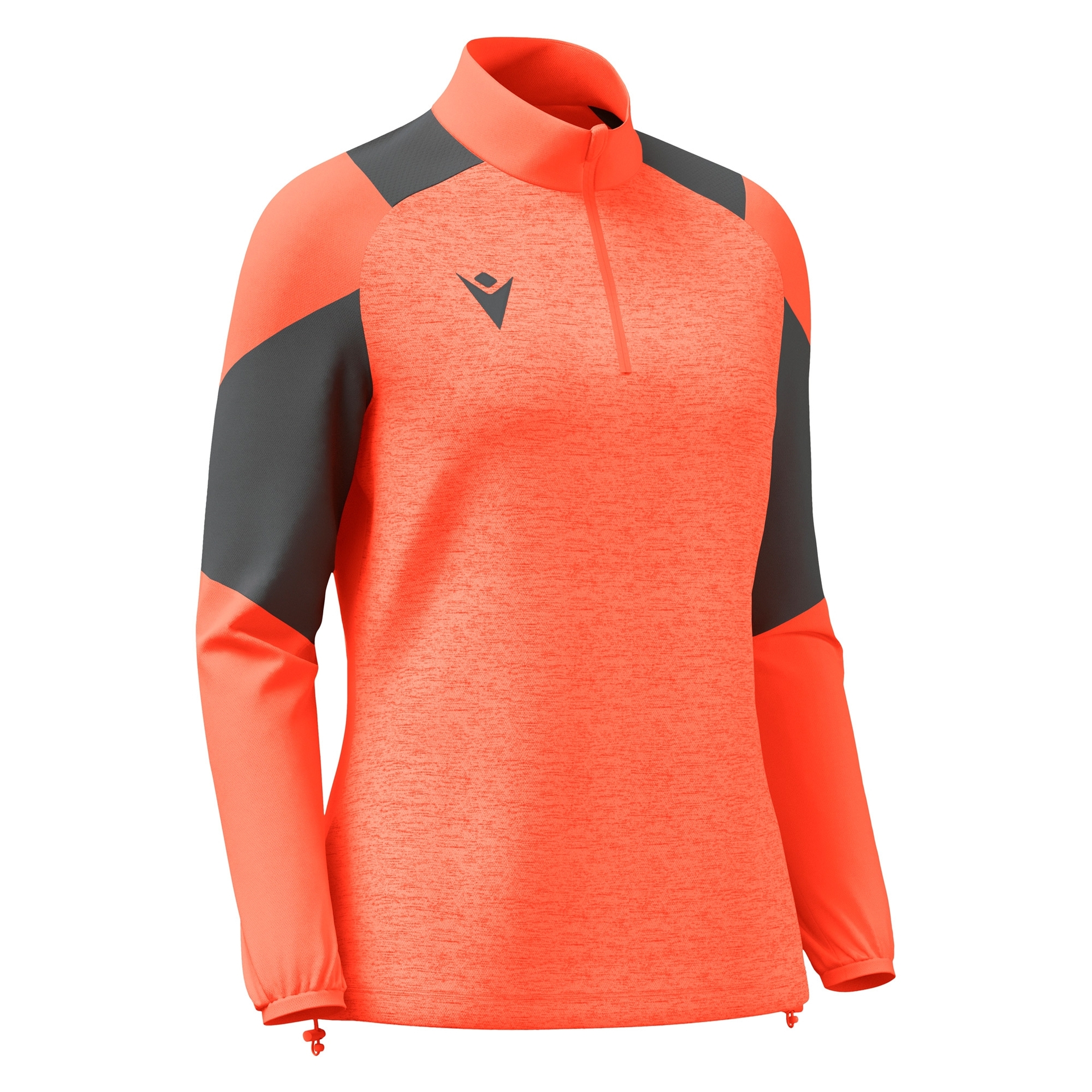 Macron Chantico 1/4 Zip Top dames - neon coral, foto 4 van 5