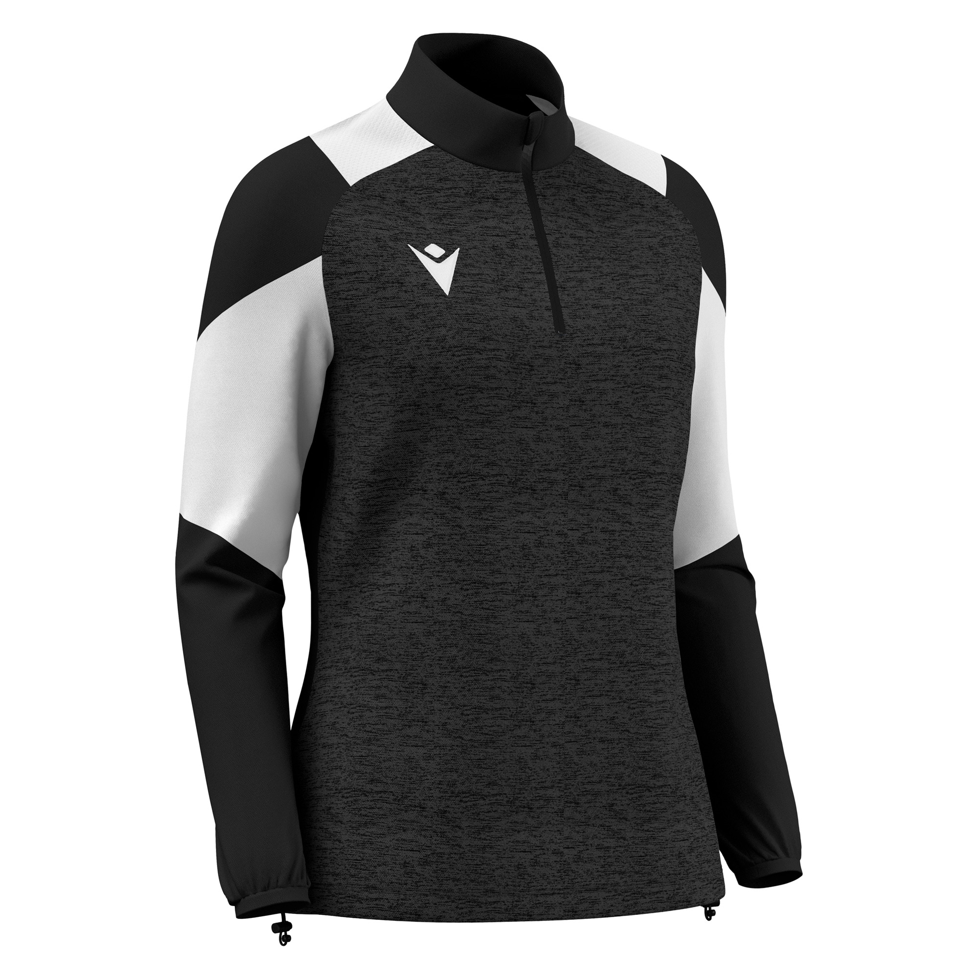 Macron Chantico 1/4 Zip Top dames - zwart/wit, foto 4 van 5