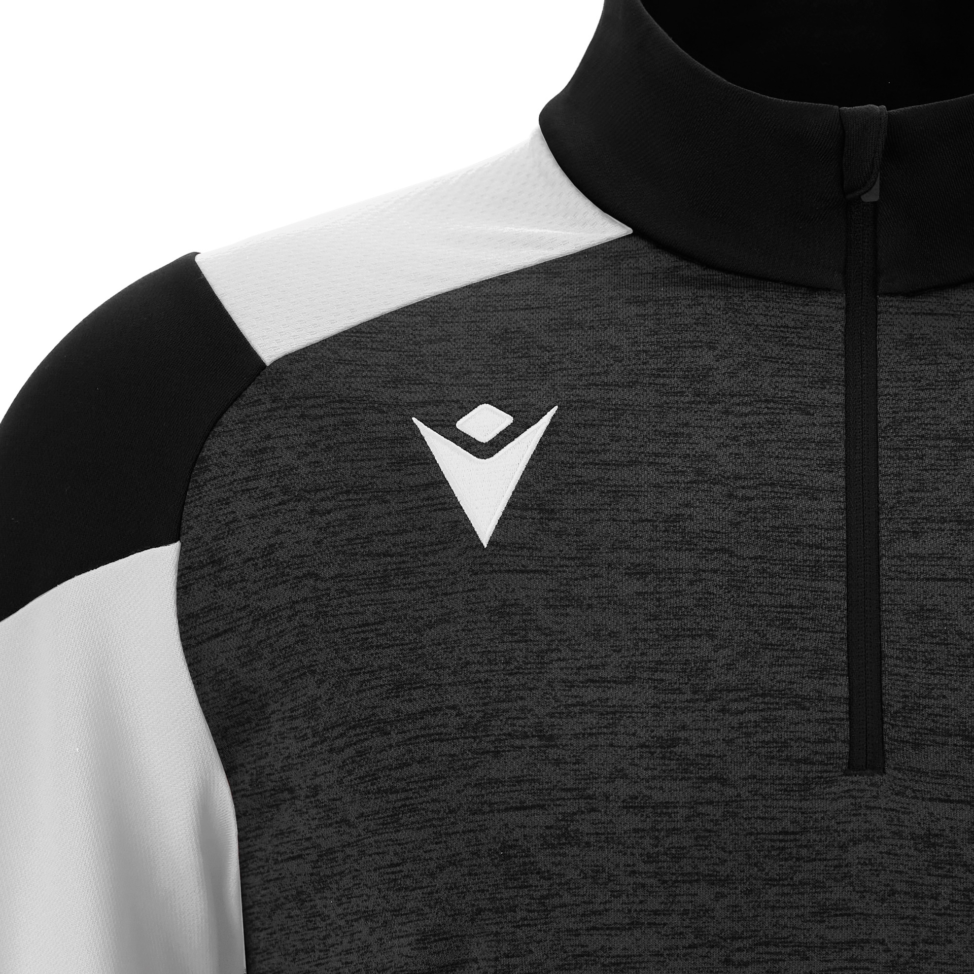 Macron Chantico 1/4 Zip Top dames - zwart/wit, foto 3 van 5
