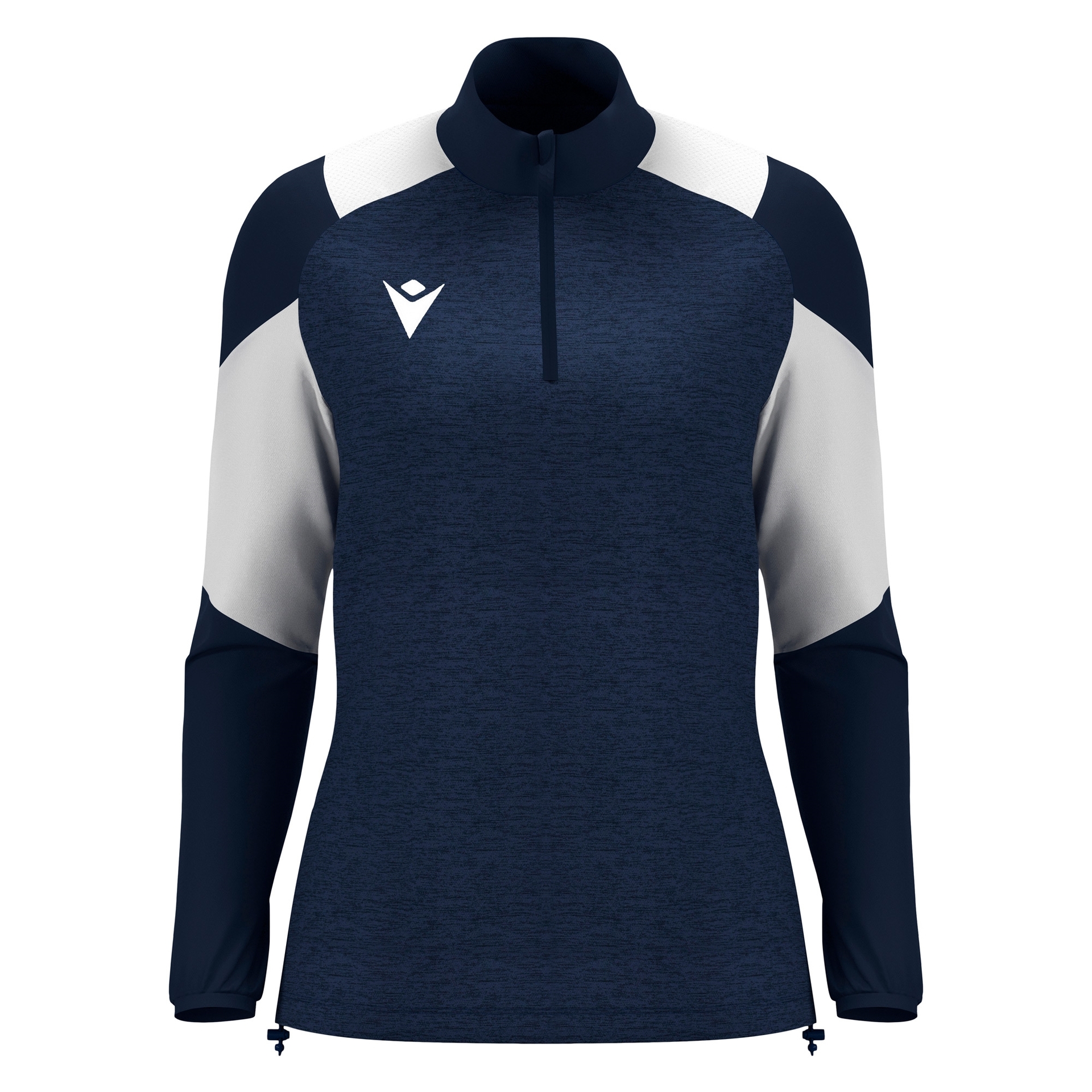 Macron Chantico 1/4 Zip Top dames - navy/wit