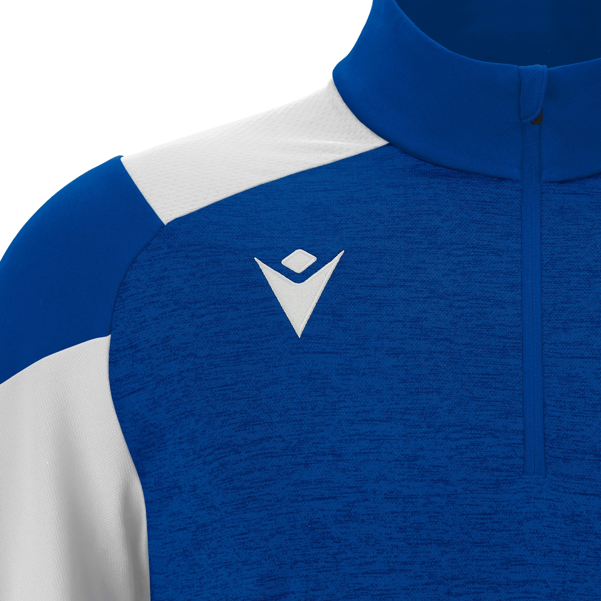 Macron Chantico 1/4 Zip Top dames - blauw/wit, foto 3 van 5