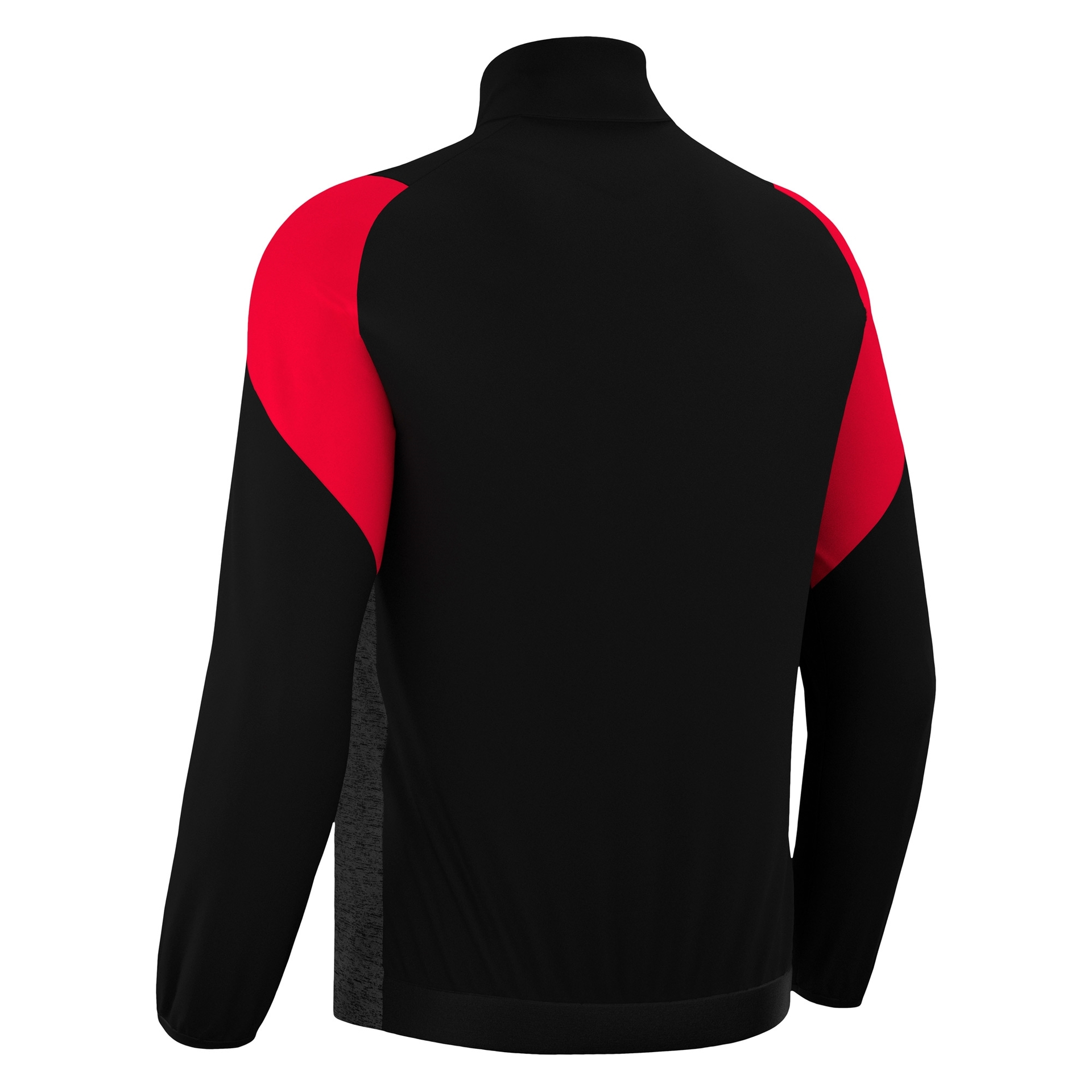 Macron Vanir Full Zip Top - zwart/rood, foto 3 van 6