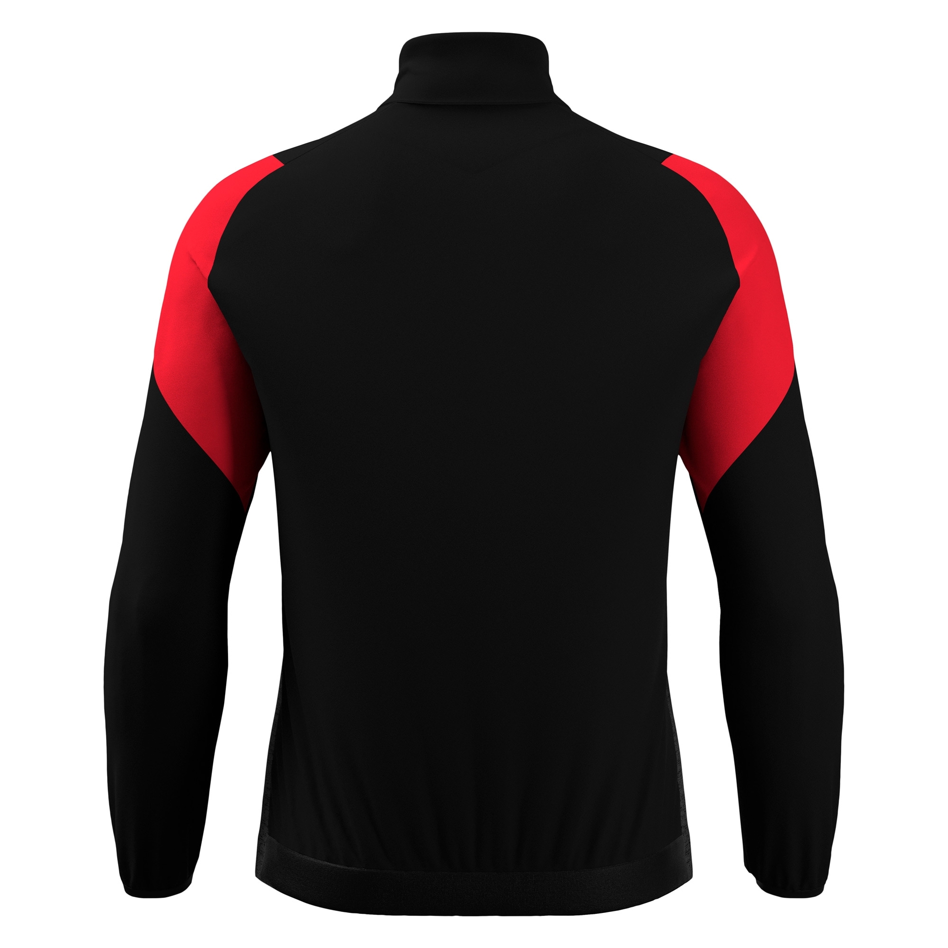 Macron Vanir Full Zip Top - zwart/rood, foto 5 van 6