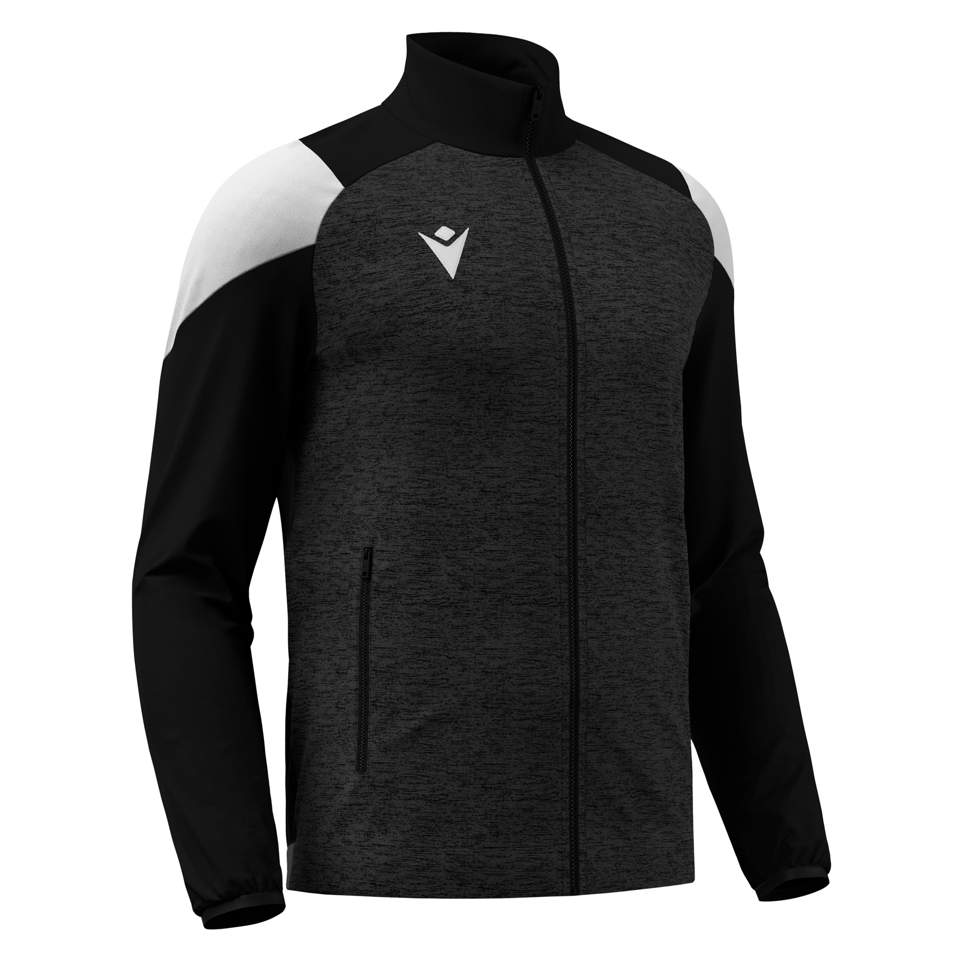 Macron Vanir Full Zip Top - zwart/wit