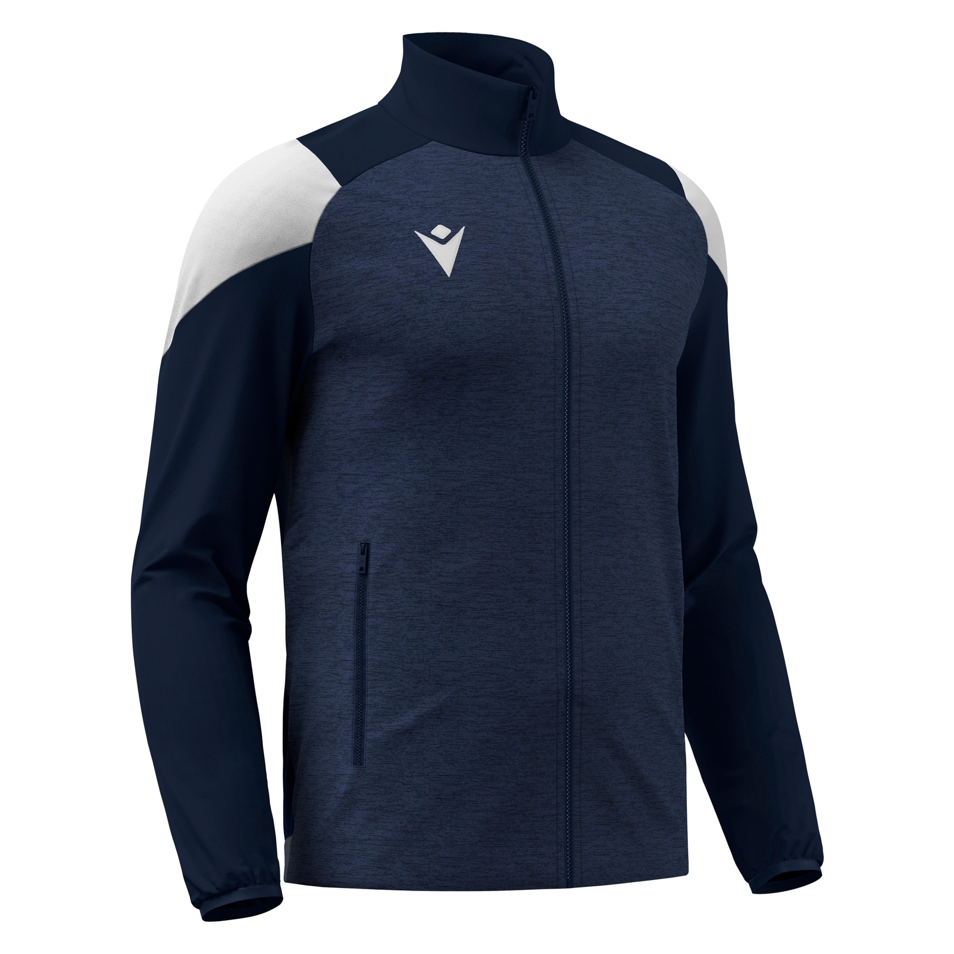 Macron Vanir Full Zip Top - navy/wit
