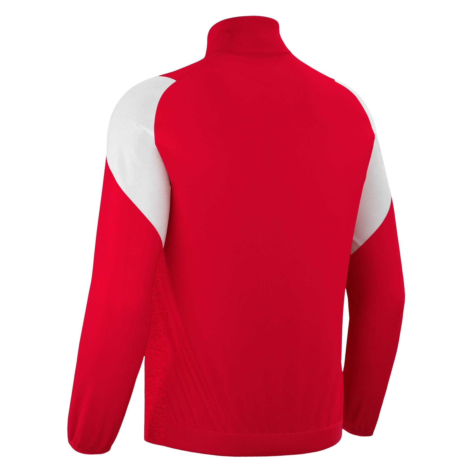 Macron Vanir Full Zip Top - rood/wit, foto 3 van 6