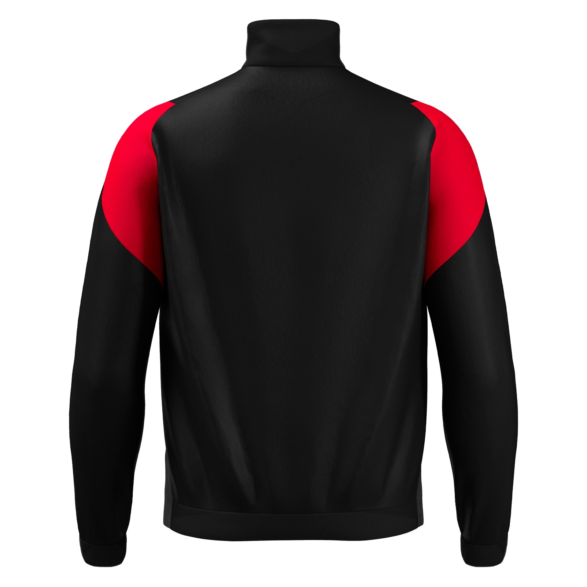 Macron Prometheus Full Zip Top - zwart/rood, foto 5 van 6
