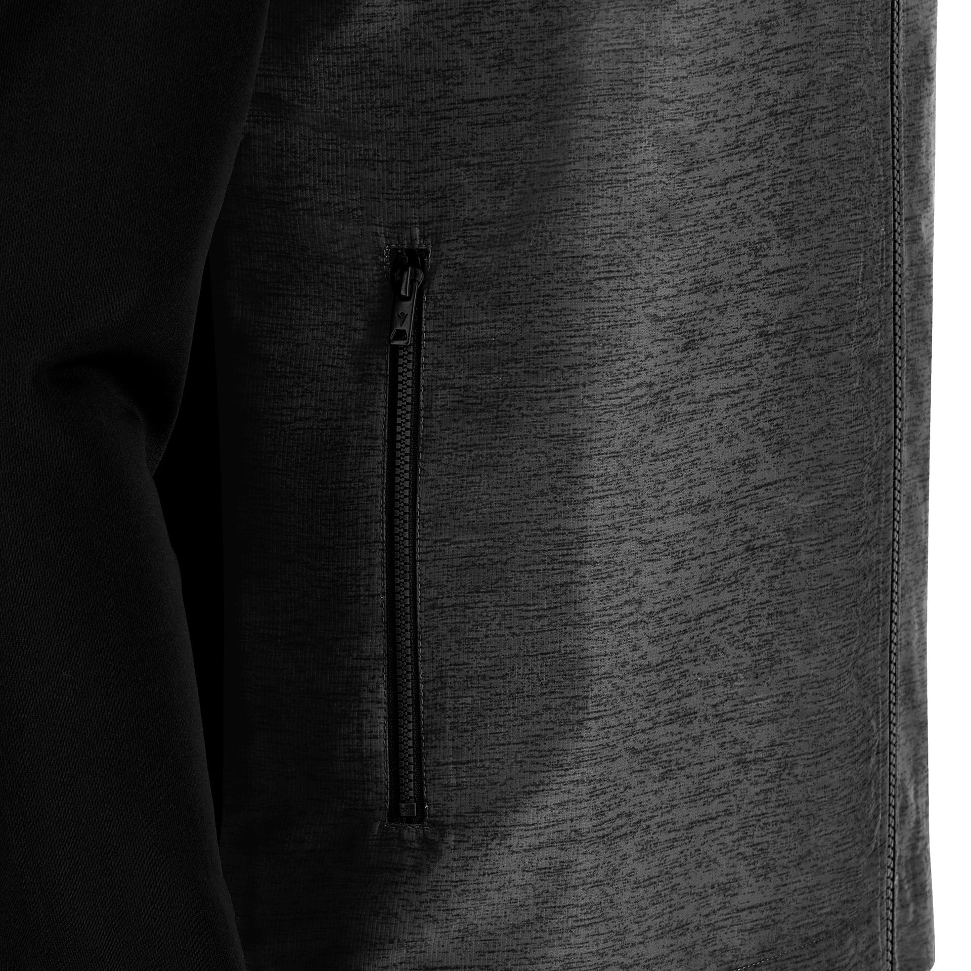 Macron Prometheus Full Zip Top - zwart/rood, foto 6 van 6