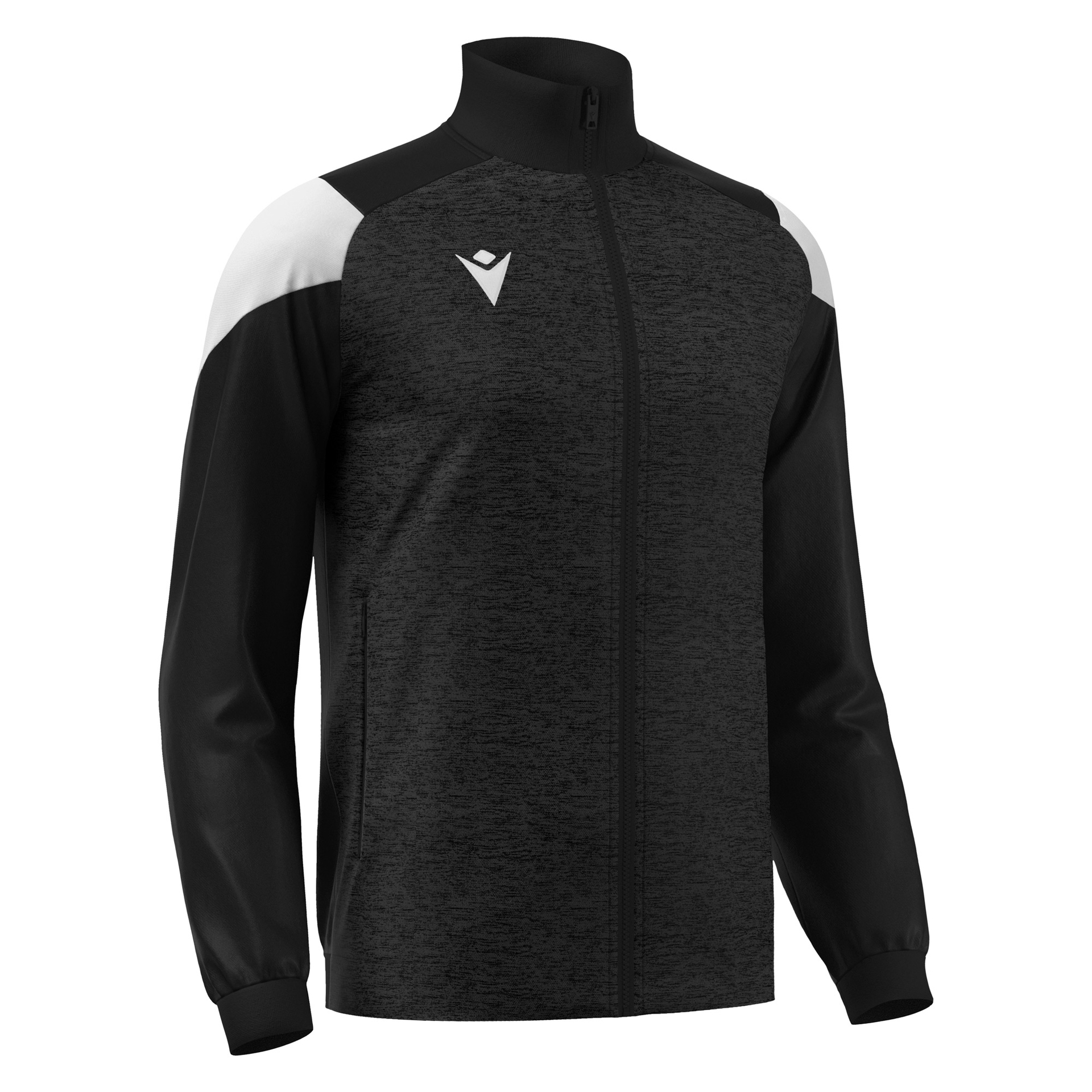 Macron Prometheus Full Zip Top - zwart/wit, foto 4 van 6