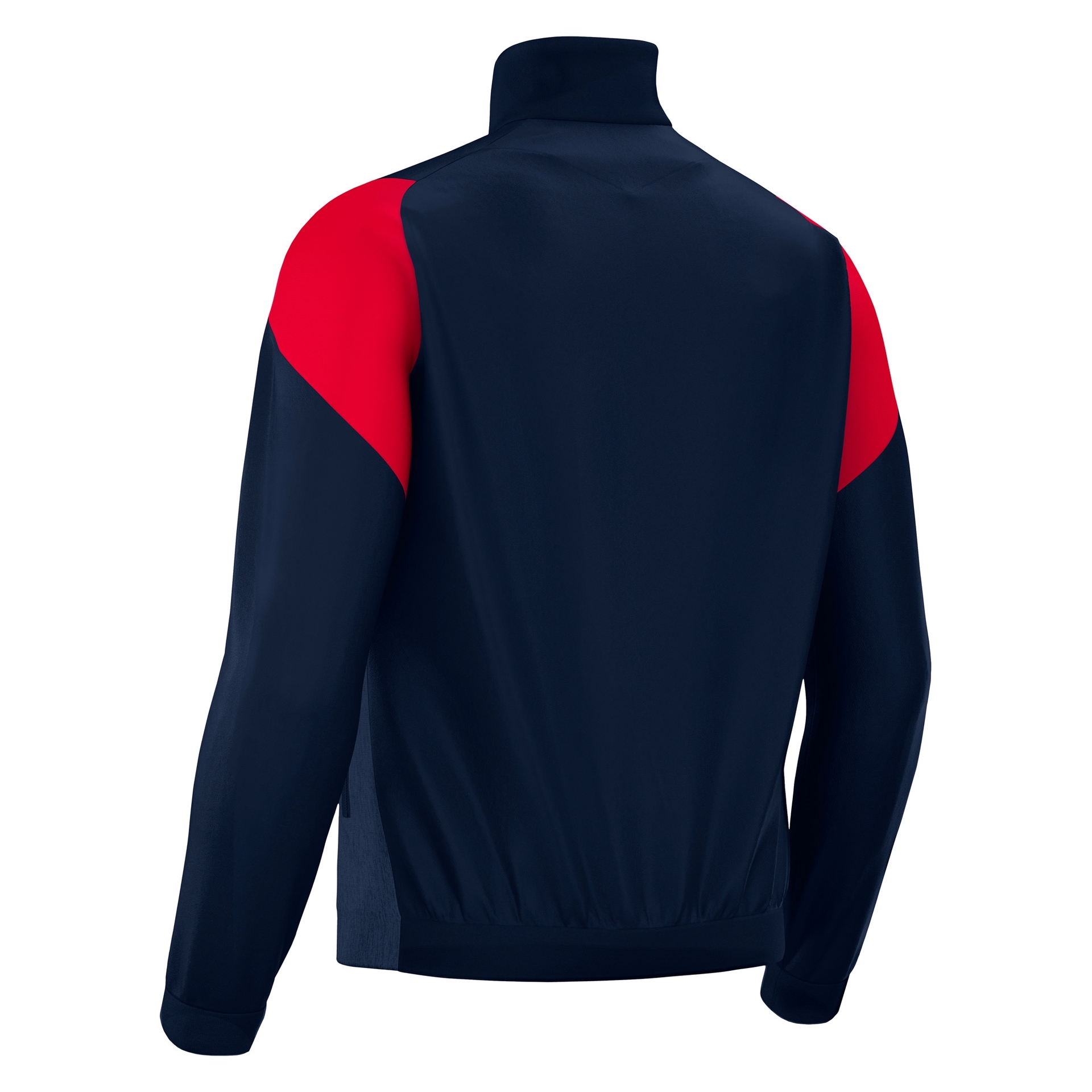 Macron Prometheus Full Zip Top - navy/rood, foto 2 van 6