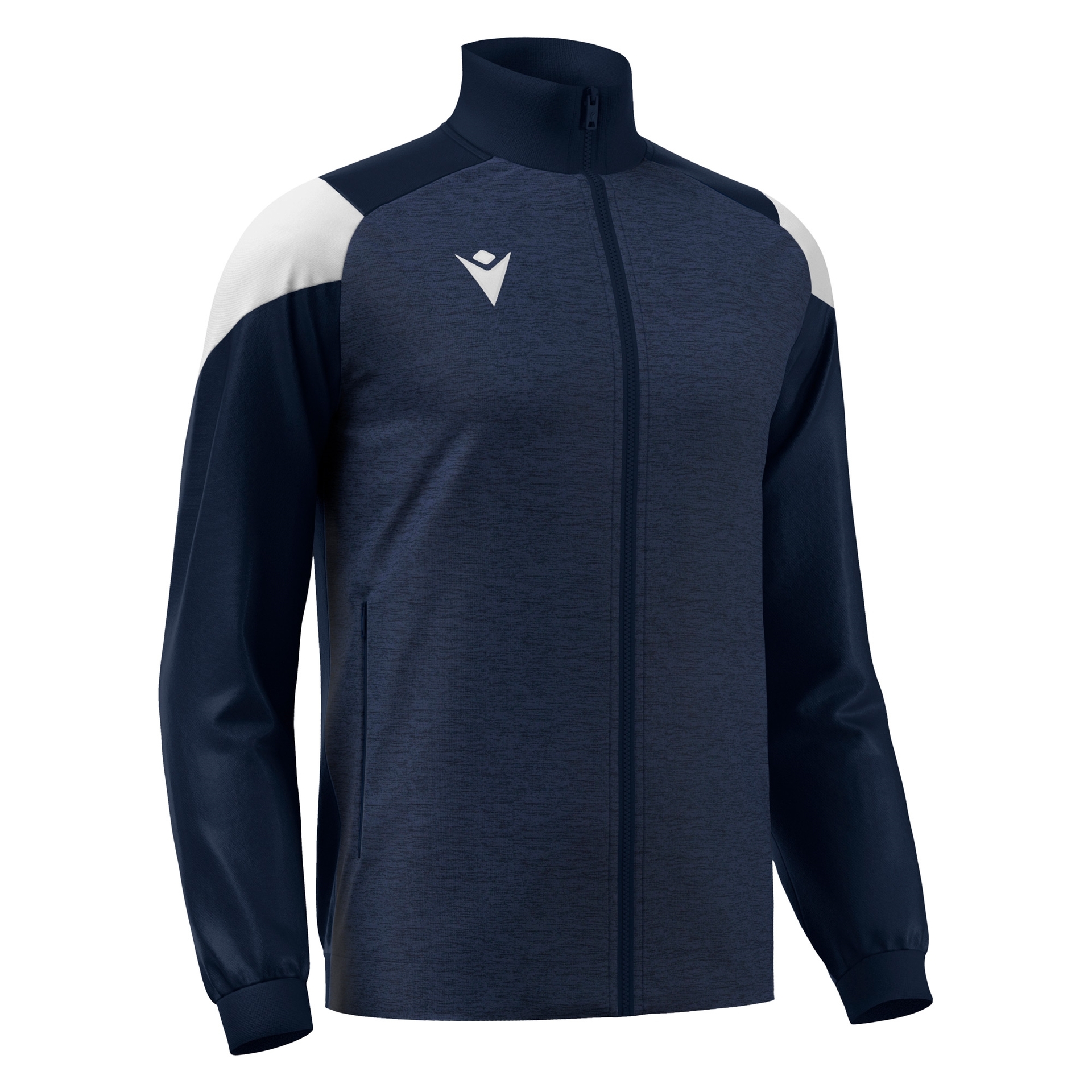 Macron Prometheus Full Zip Top - navy/wit, foto 4 van 6