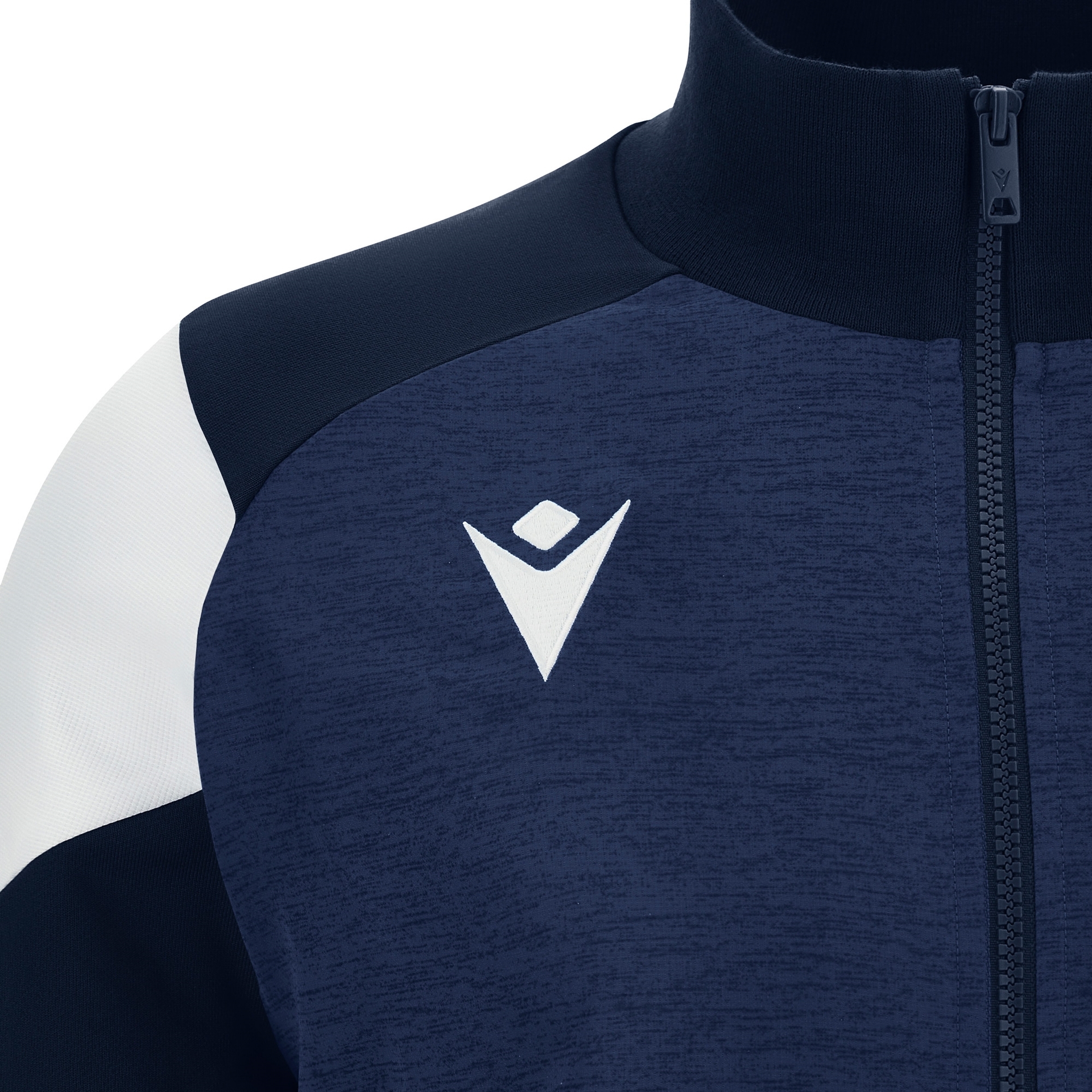Macron Prometheus Full Zip Top - navy/wit, foto 3 van 6