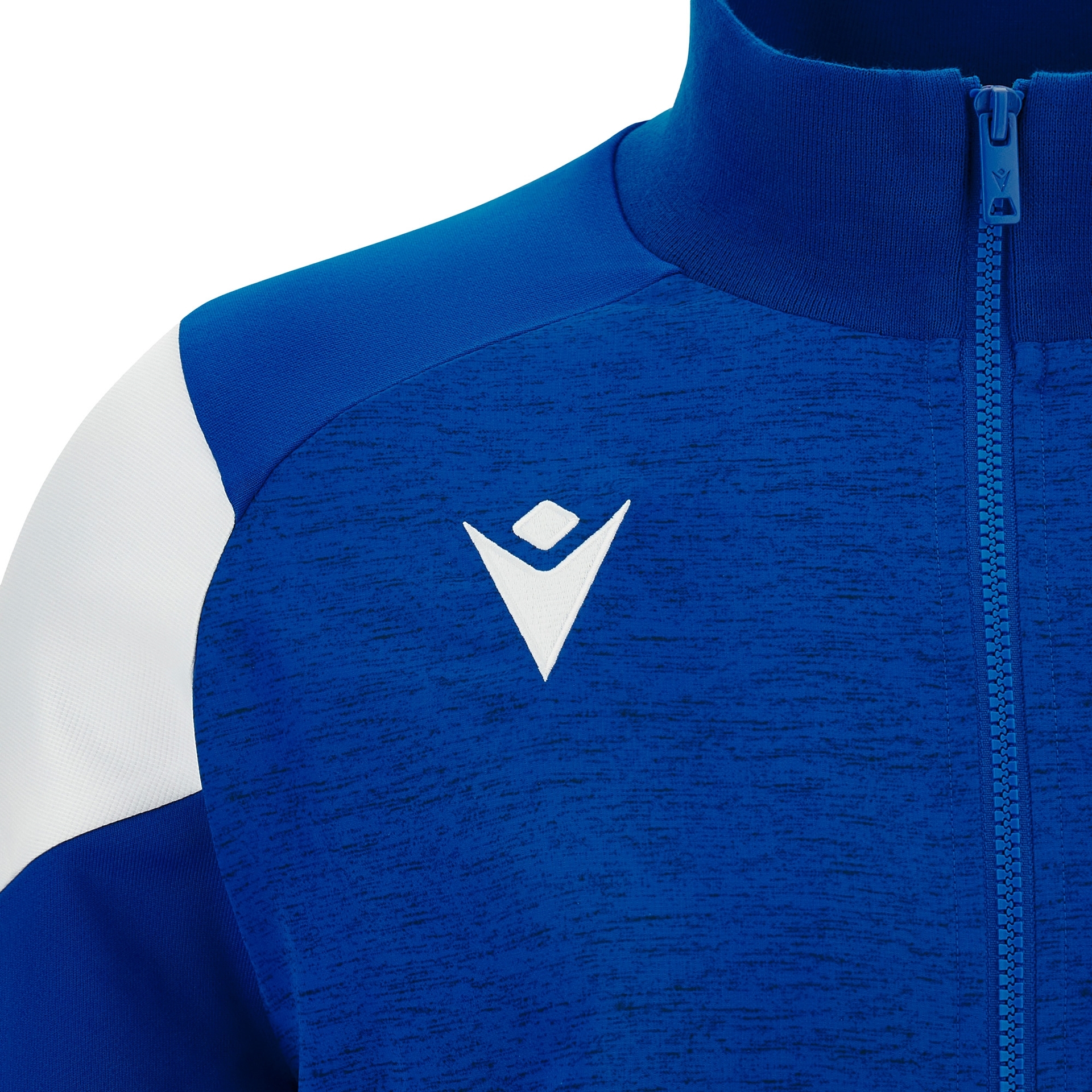 Macron Prometheus Full Zip Top - blauw/wit, foto 3 van 6