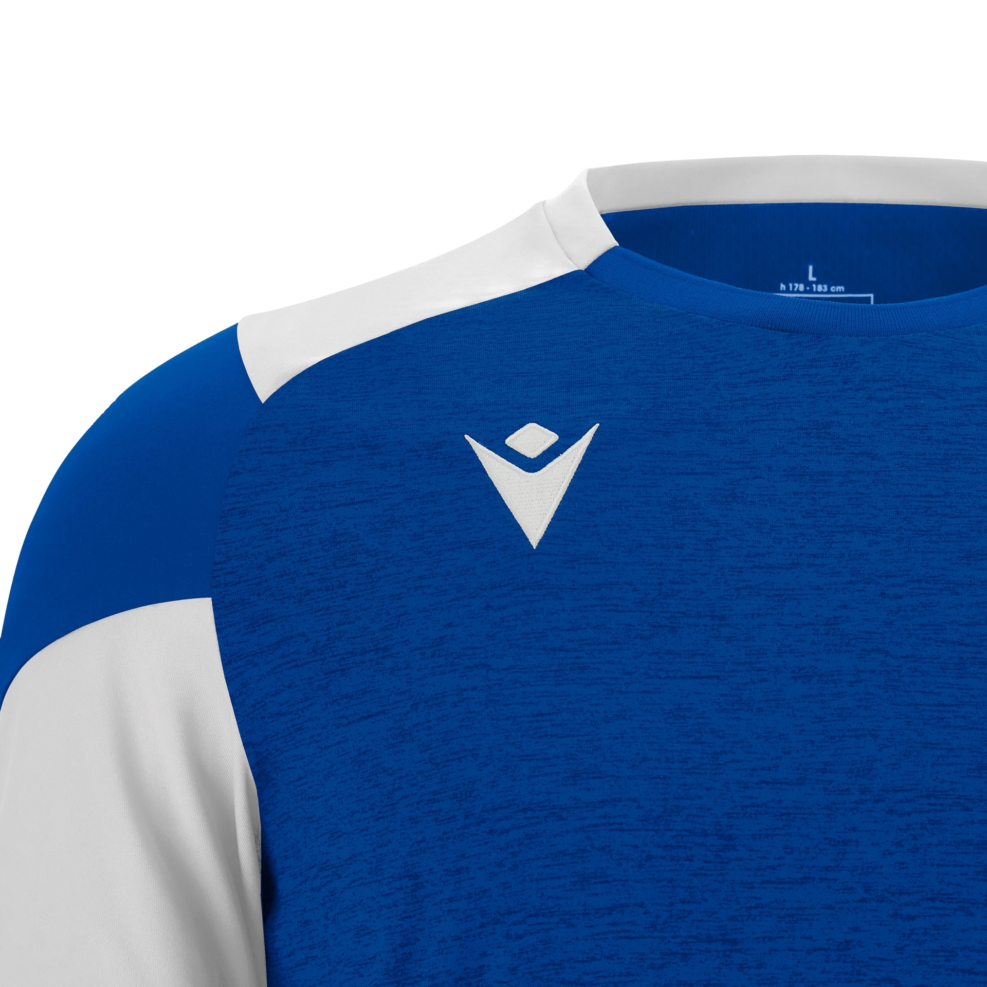 Macron Sphinx shirt dames - blauw/wit, foto 4 van 6