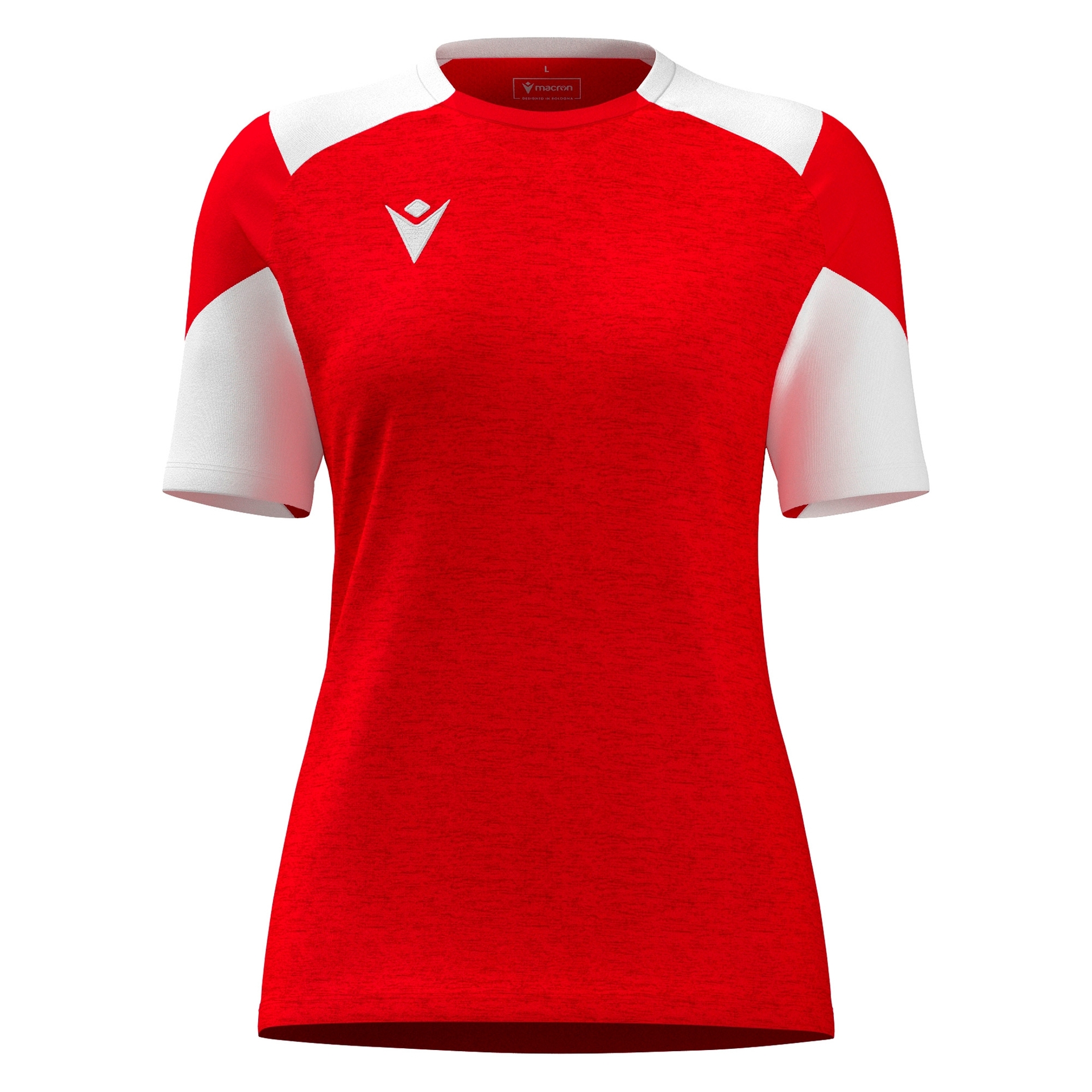 Macron Sphinx shirt dames - rood/wit, foto 2 van 6
