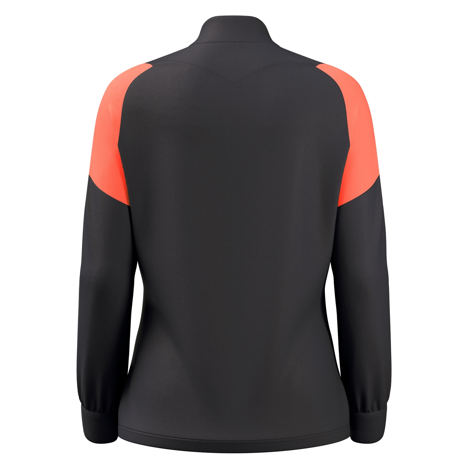 Macron Valkyria Full Zip Top dames - antraciet/neon coral, foto 5 van 6