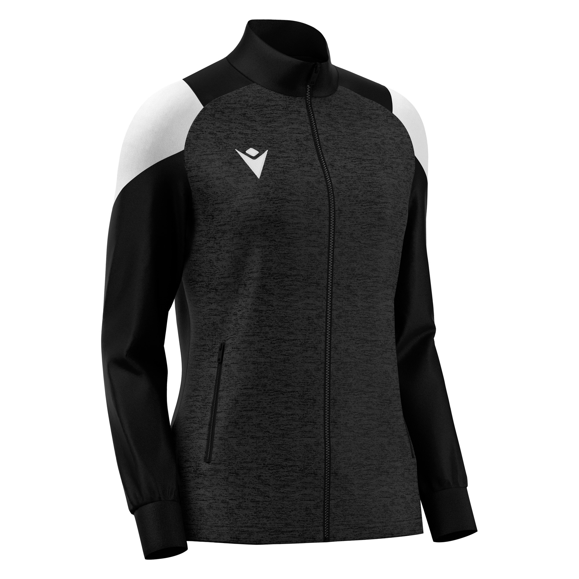 Macron Valkyria Full Zip Top dames - zwart/wit, foto 4 van 6