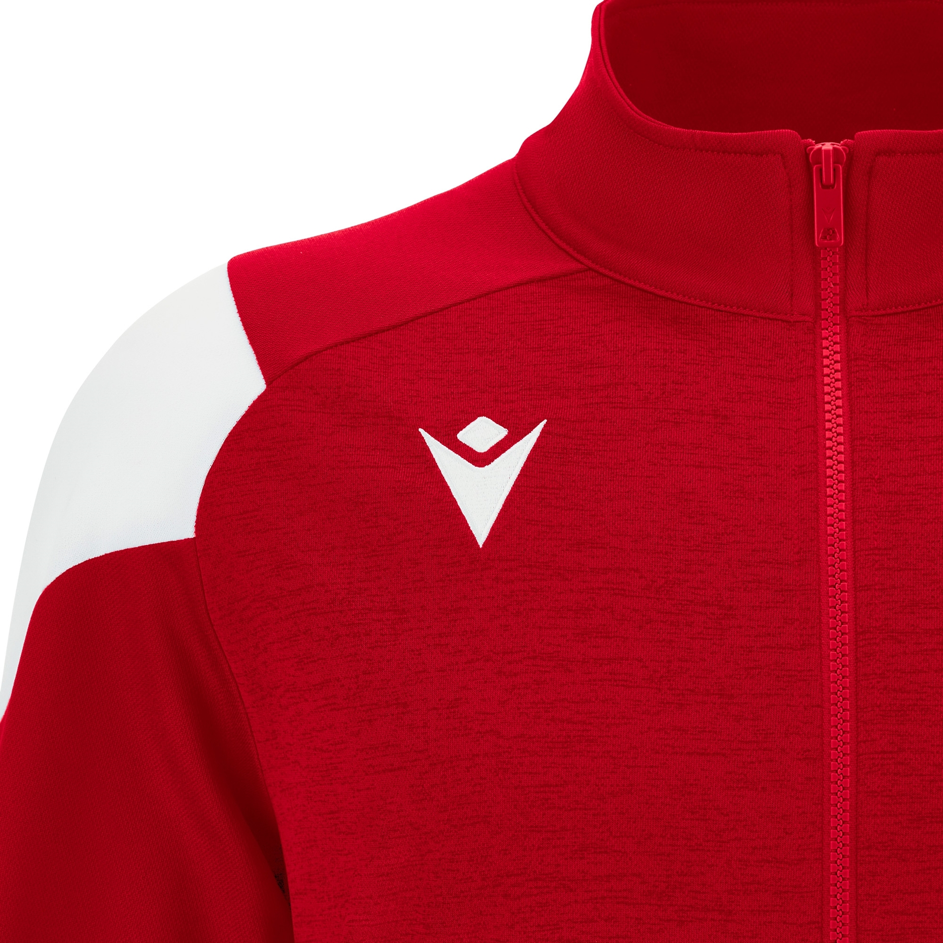 Macron Valkyria Full Zip Top dames - rood/wit, foto 3 van 6