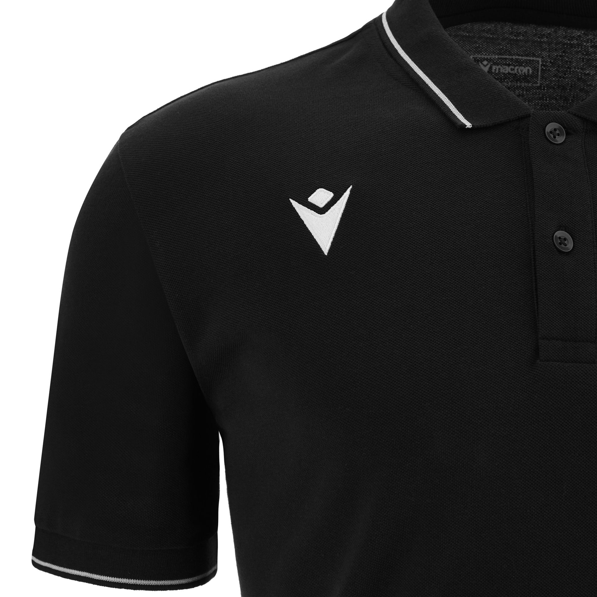 Macron Comedy polo - zwart, foto 4 van 6
