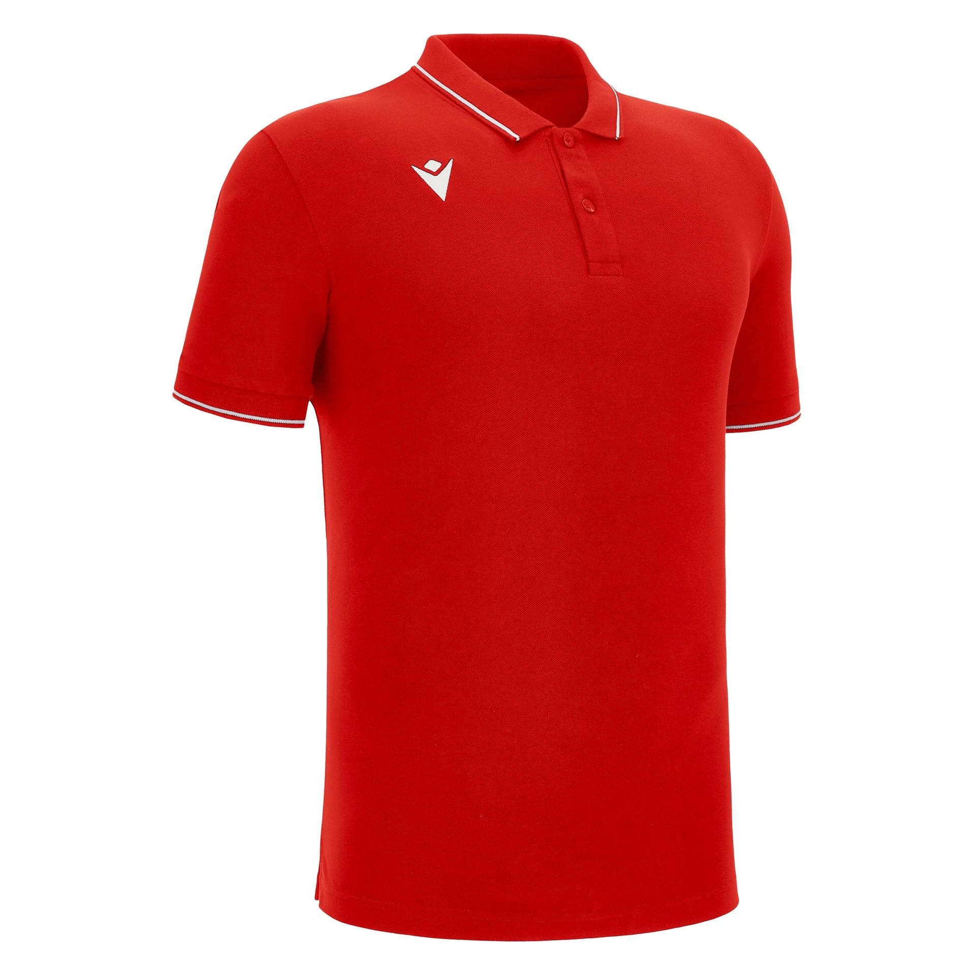 Macron Comedy polo - rood