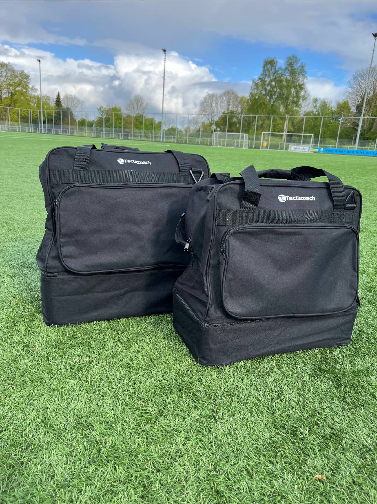 Basic Sporttas met schoenenvak - navy, foto 4 van 4