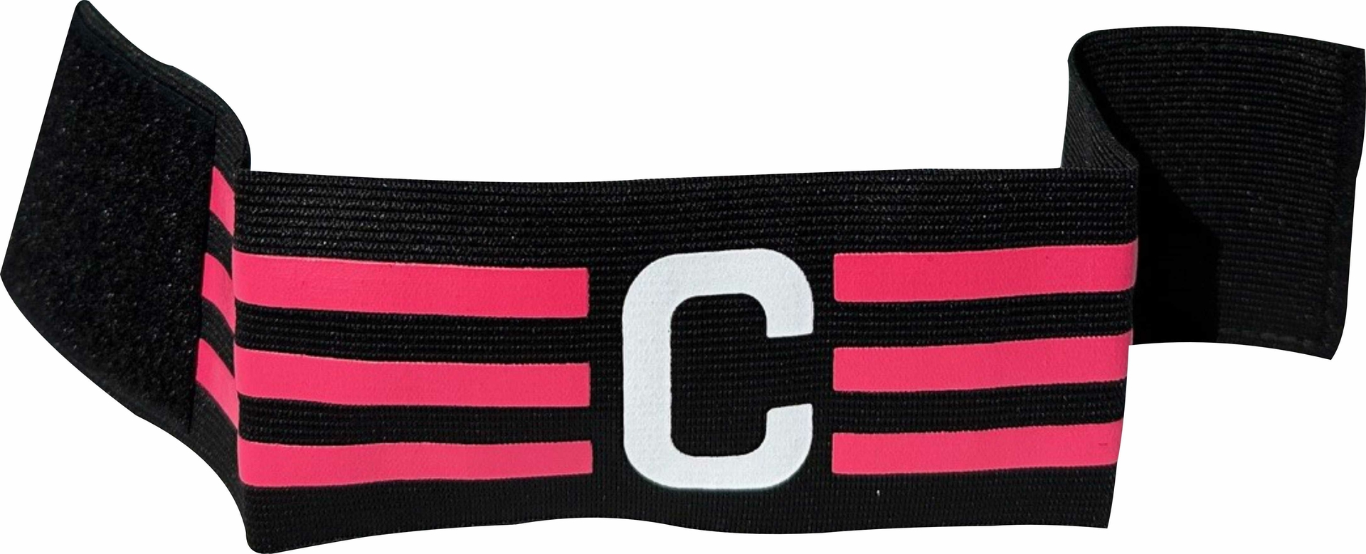 Aanvoerdersband STRIPE - elastisch verstelbaar | zwart, foto 3 van 3