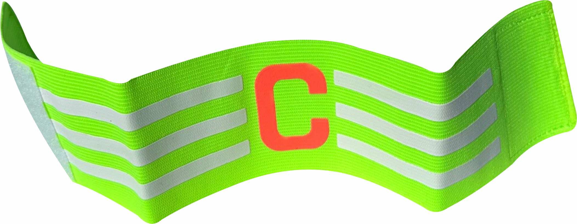 Aanvoerdersband STRIPE - elastisch verstelbaar | neon groen, foto 3 van 3