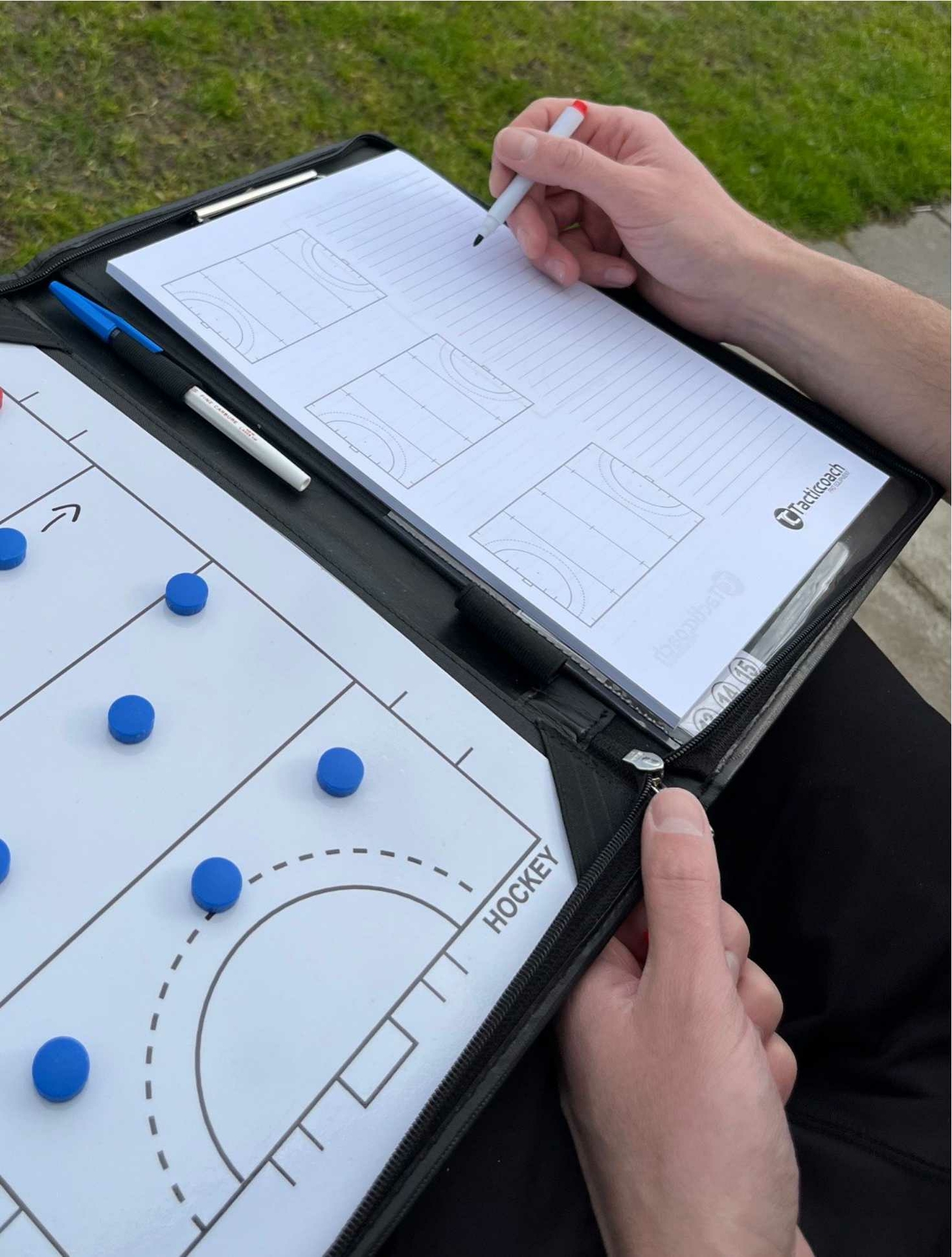 Coachmap Hockey met rits | Tacticcoach, foto 3 van 3