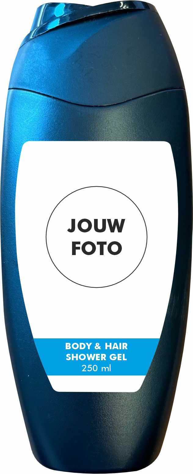 Douchegel met eigen logo/foto/tekst, foto 3 van 5