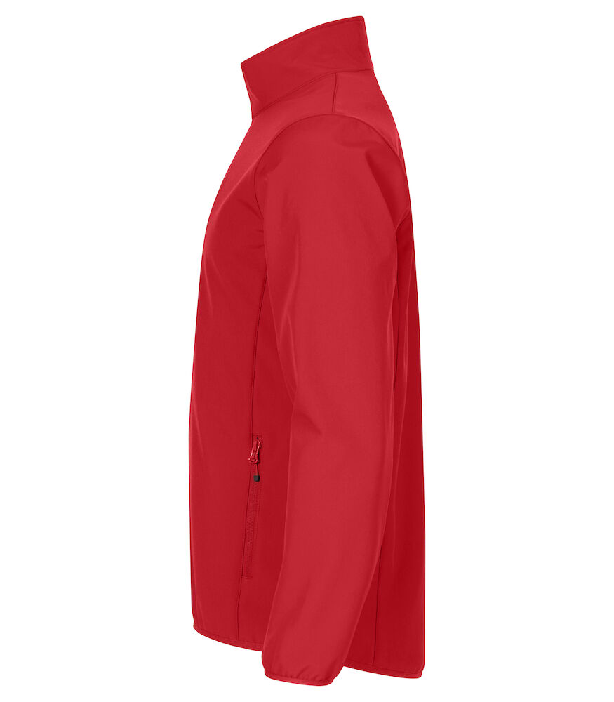Clique Softshell Jas Heren - rood, foto 3 van 6