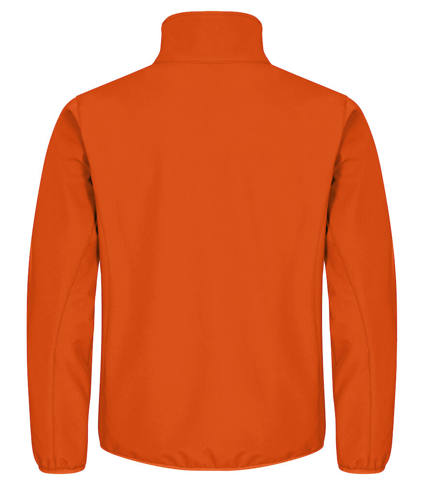 Clique Softshell Jas Heren - oranje, foto 2 van 6