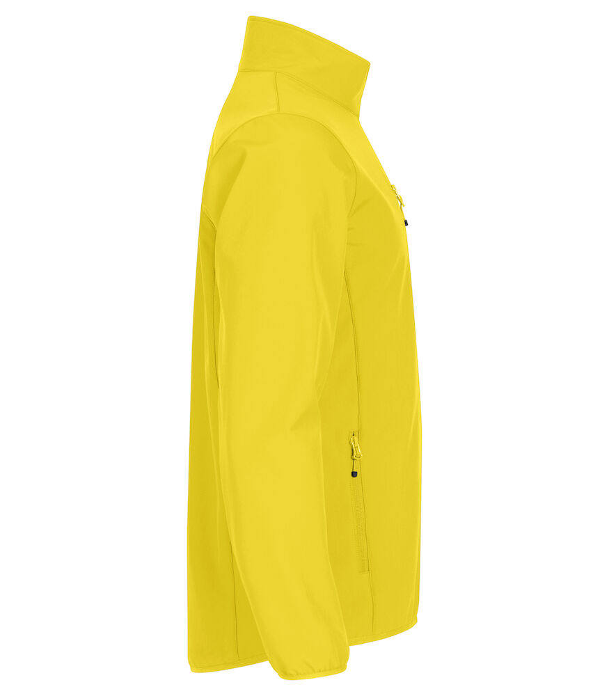Clique Softshell Jas Heren - geel, foto 4 van 6