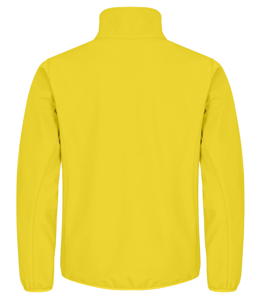 Clique Softshell Jas Heren - geel, foto 2 van 6