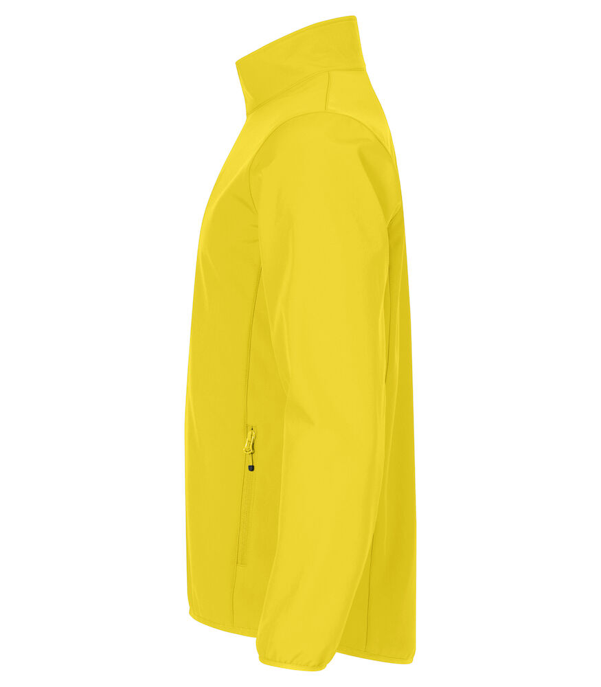 Clique Softshell Jas Heren - geel, foto 3 van 6