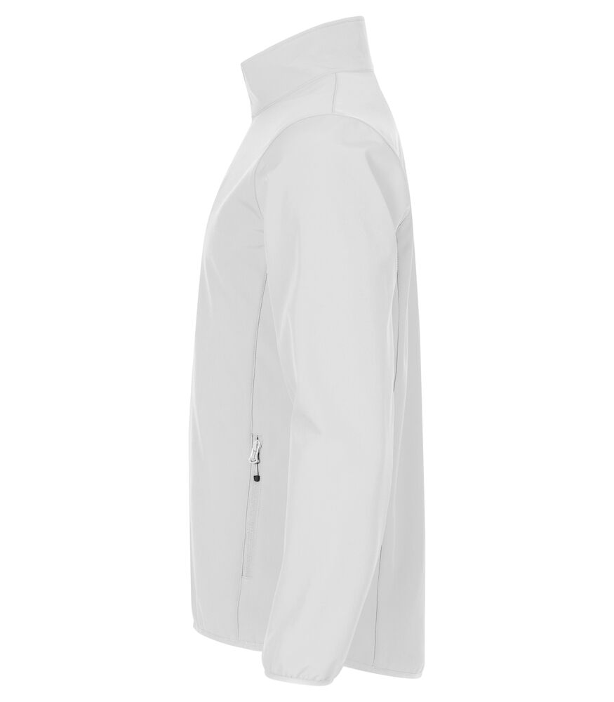 Clique Softshell Jas Heren - wit, foto 3 van 6