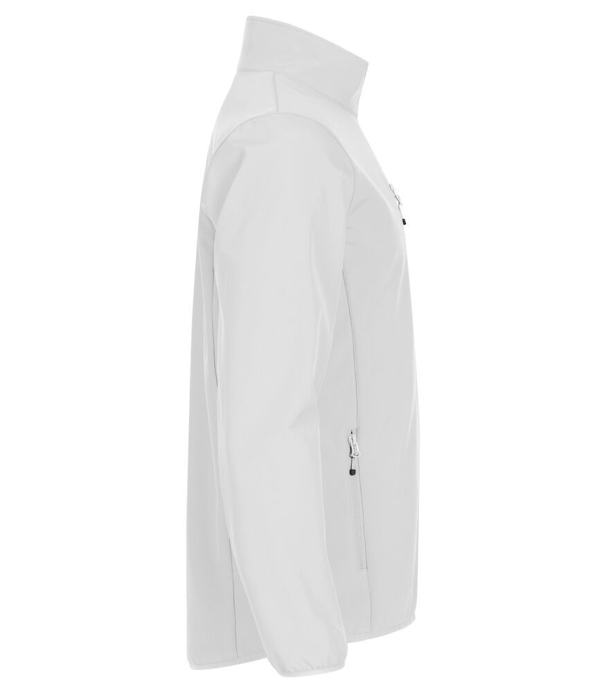 Clique Softshell Jas Heren - wit, foto 4 van 6