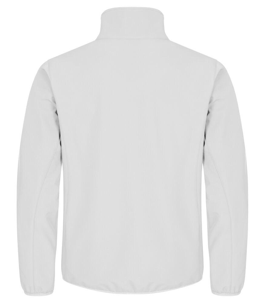 Clique Softshell Jas Heren - wit, foto 2 van 6