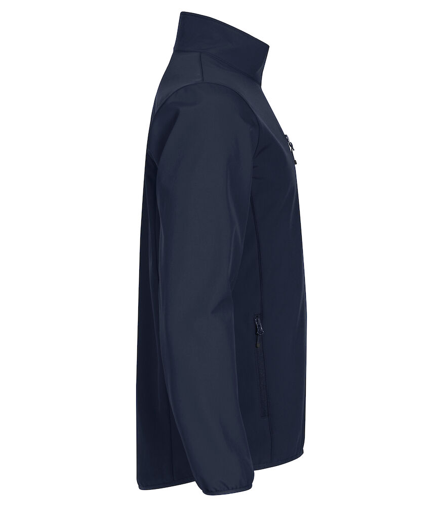 Clique Softshell Jas Heren - navy, foto 4 van 6