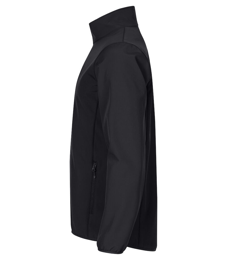Clique Softshell Jas Heren - zwart, foto 3 van 6