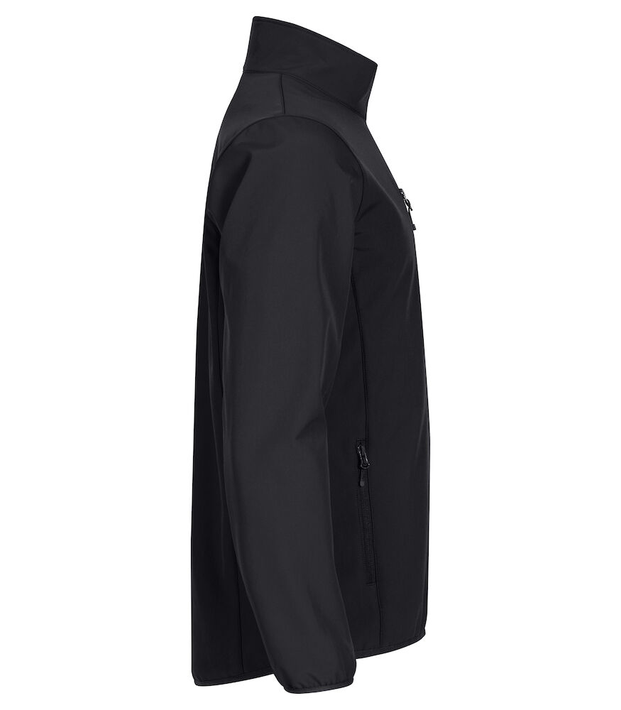 Clique Softshell Jas Heren - zwart, foto 4 van 6