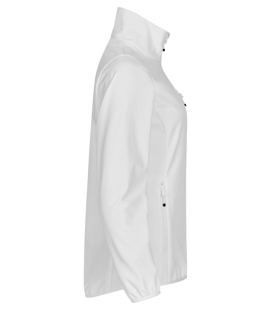 Clique Softshell Jas Dames - wit, foto 4 van 6