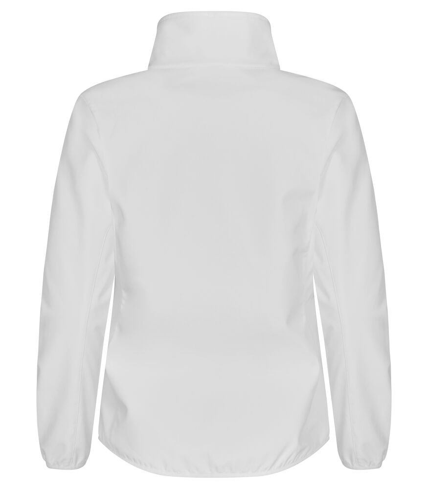 Clique Softshell Jas Dames - wit, foto 2 van 6