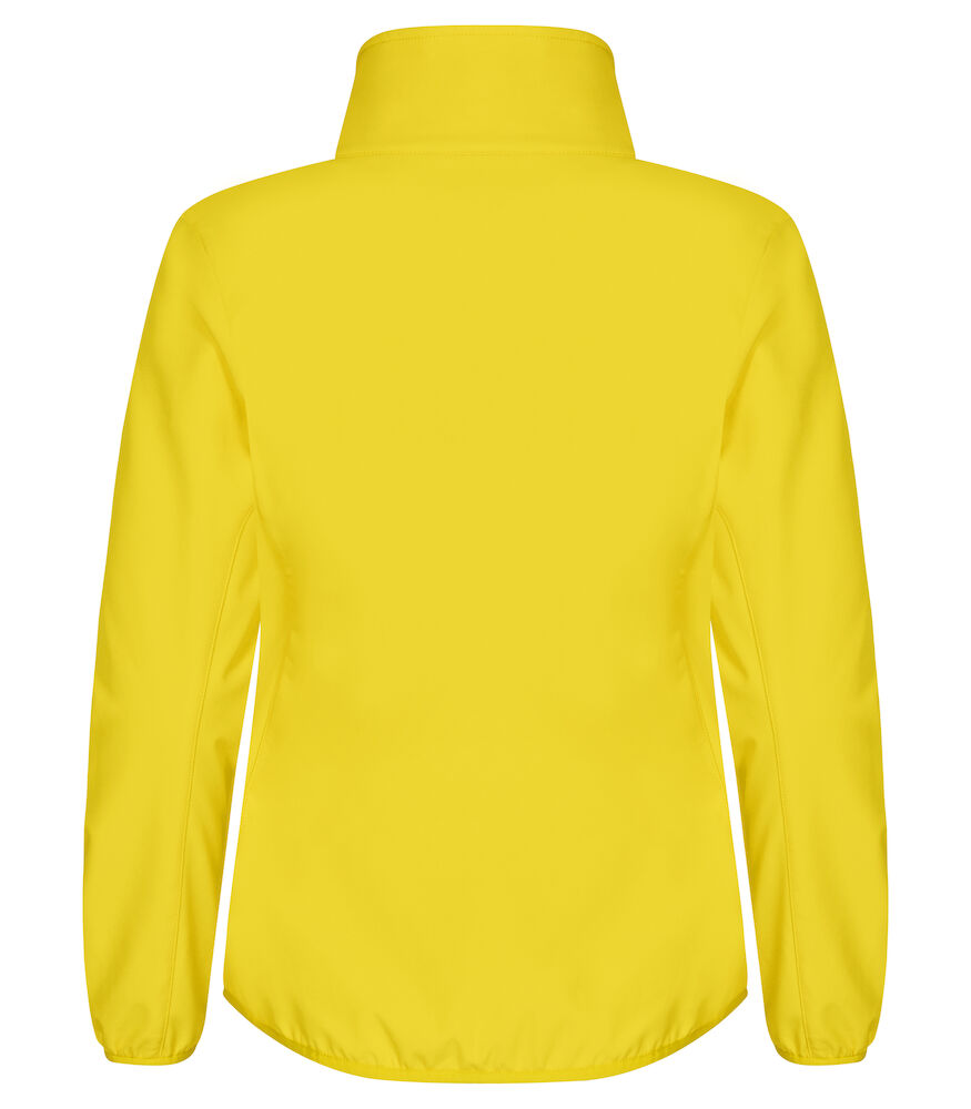 Clique Softshell Jas Dames - geel, foto 2 van 6