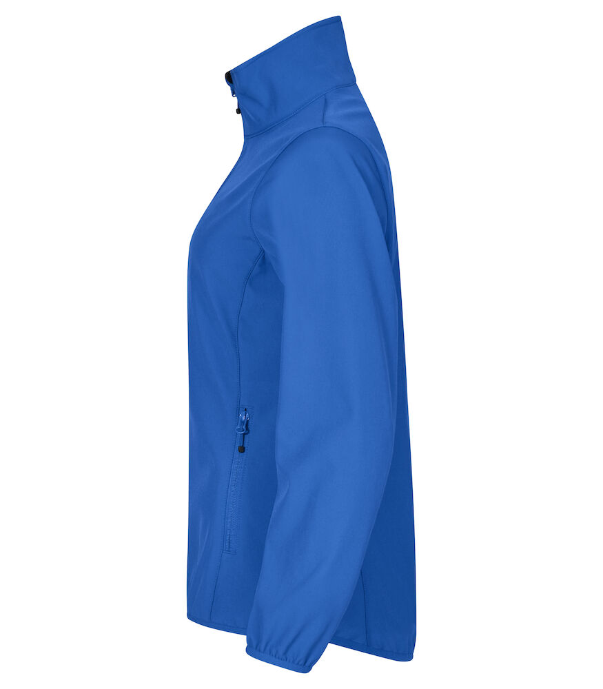 Clique Softshell Jas Dames - blauw, foto 3 van 6